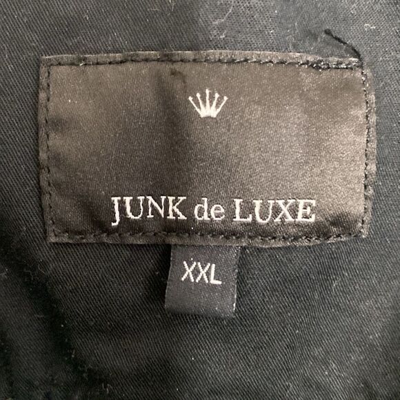 JUNK DE LUXE Men’s Military Green Jacket Size XXL - Picture 3 of 5